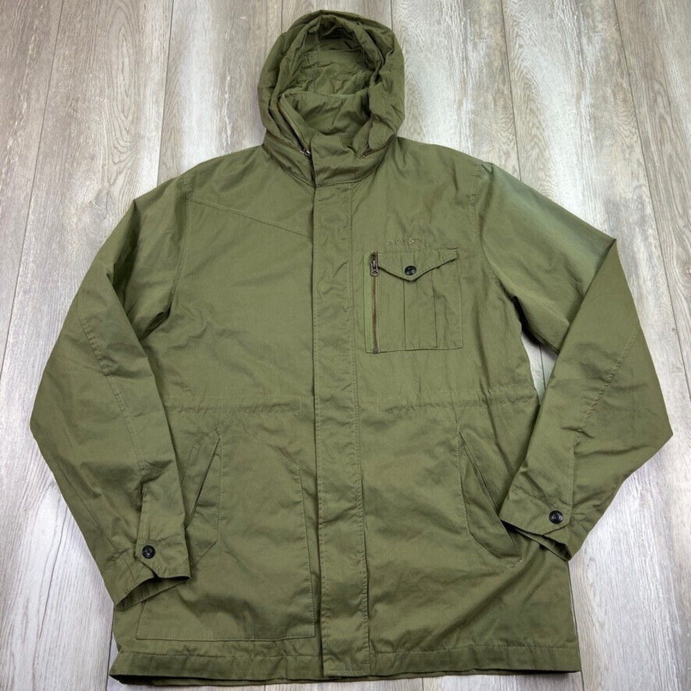 Olive Green Women's Hooded Jacket